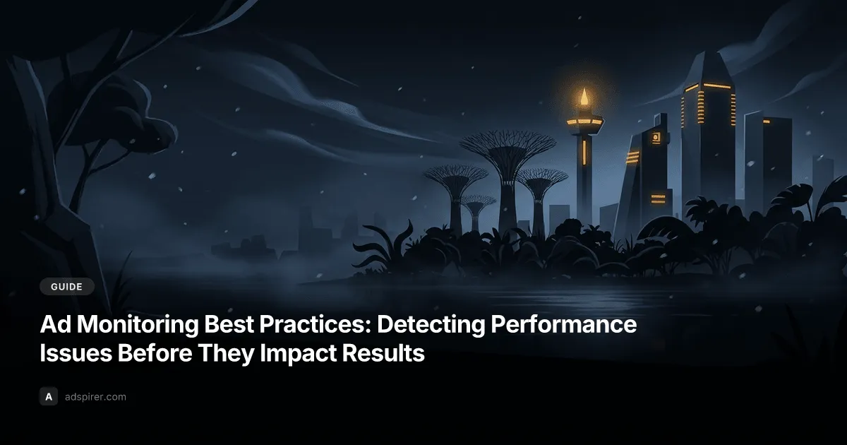 Ad Monitoring Best Practices: Detecting Performance Issues Before They Impact Results