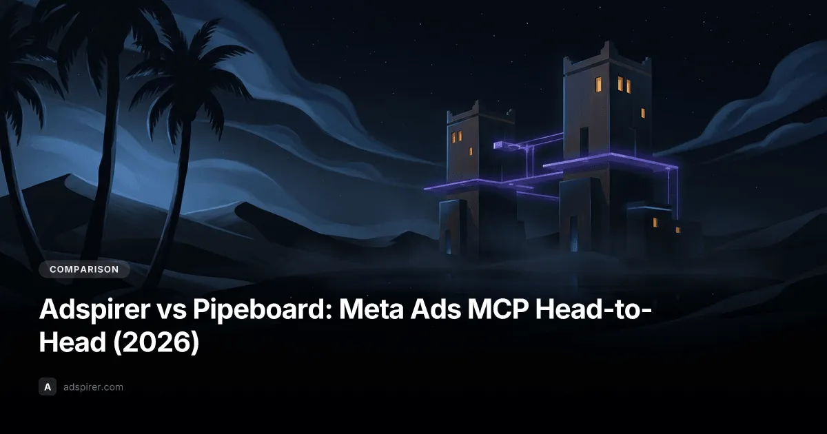 Adspirer vs Pipeboard: Meta Ads MCP Head-to-Head (2026)