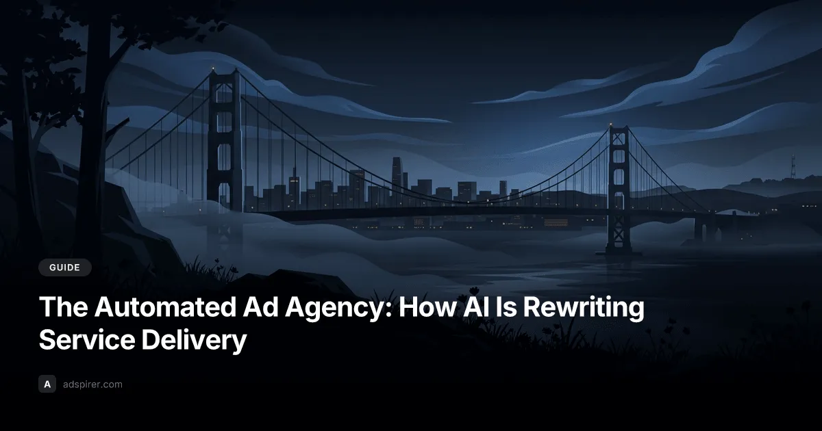 The Automated Ad Agency: How AI Is Rewriting Service Delivery