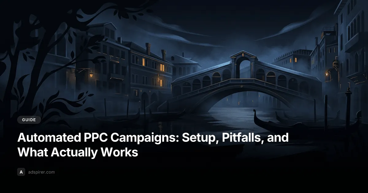 Automated PPC Campaigns: Setup, Pitfalls, and What Actually Works
