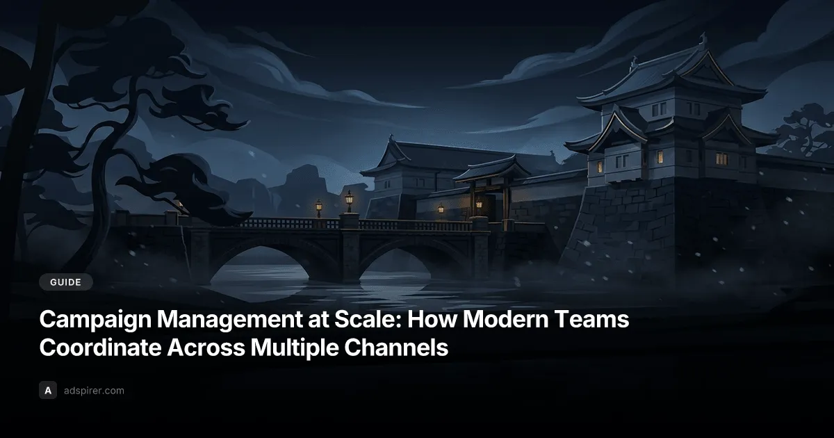 Campaign Management at Scale: How Modern Teams Coordinate Across Multiple Channels