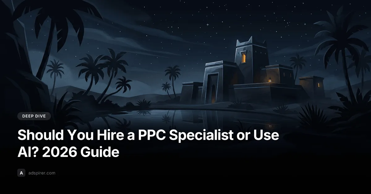 Should You Hire a PPC Specialist or Use AI? 2026 Guide