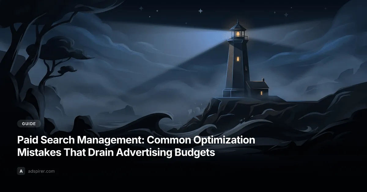 Paid Search Management: Common Optimization Mistakes That Drain Advertising Budgets