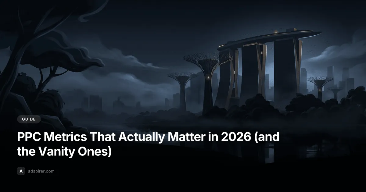 PPC Metrics That Actually Matter in 2026 (and the Vanity Ones)