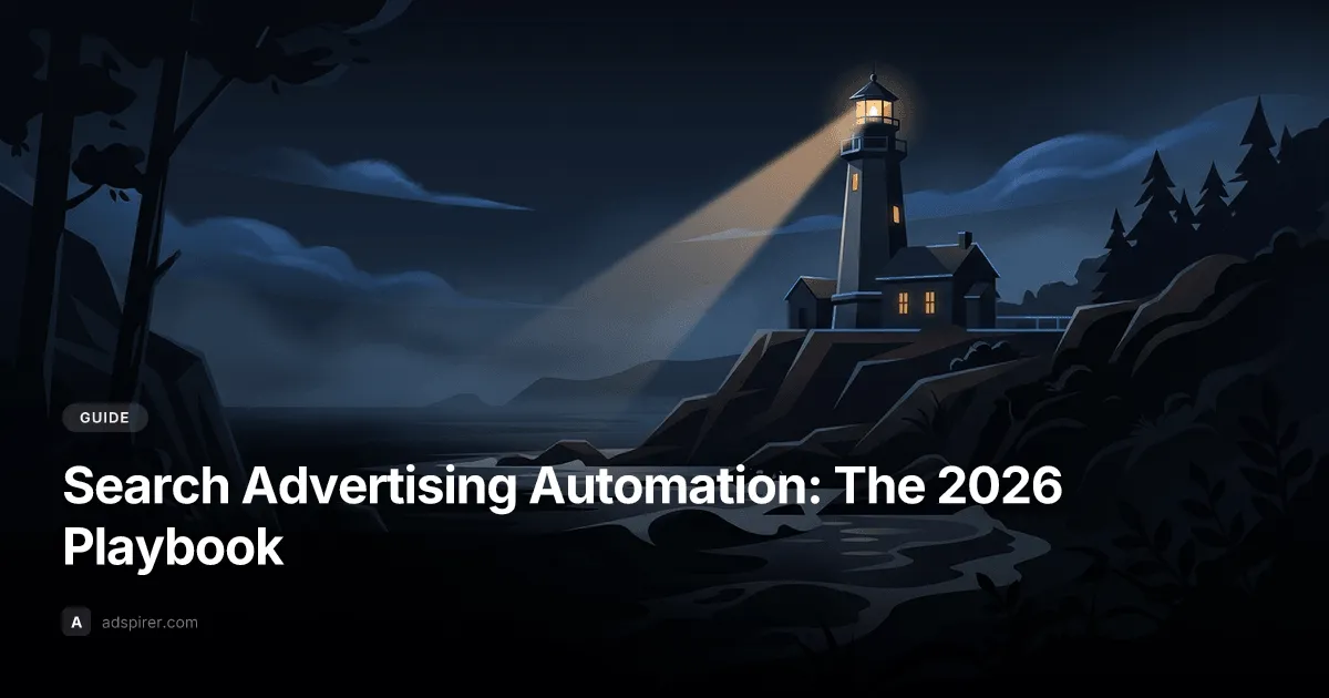Search Advertising Automation: The 2026 Playbook