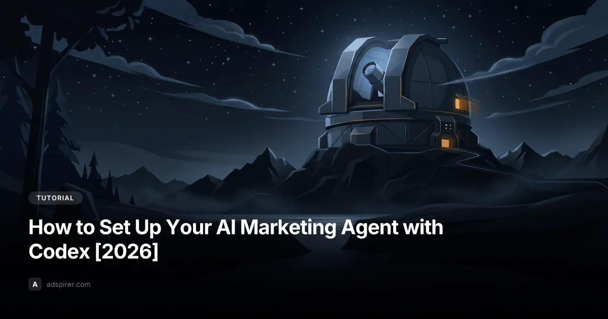 How to Set Up Your AI Marketing Agent with Codex [2026]